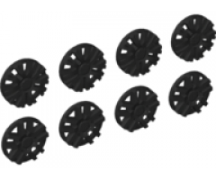 Wheel, Accessory Cover 10 Spoke (Spokes in Pairs) and 10 Spoke Y Shape for Wheel 18976, 8 in Bag - 4 of Each (Multipack)