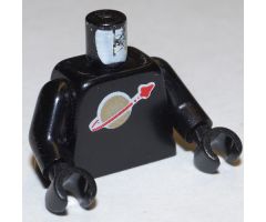 Torso Space Classic Moon Pattern / Black Arms / Black Hands