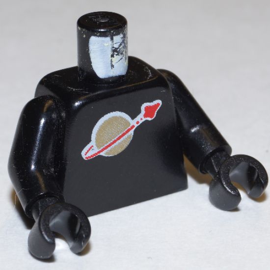 Torso Space Classic Moon Pattern / Black Arms / Black Hands