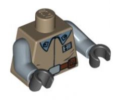 Torso SW Rebel Officer Suit Pattern / Sand Blue Arms / Black Hands