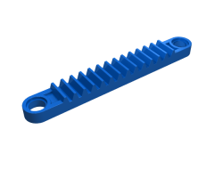 Technic, Gear Rack 1 x 8 with Holes