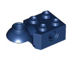 Technic, Brick Modified 2 x 2 with Pin Hole, Rotation Joint Ball Half (Horizontal Top)