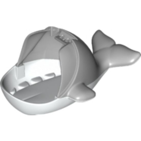 Duplo, Animal Whale Body with White Base