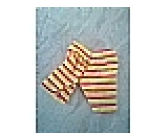 Duplo, Doll Cloth Pants with Red Stripes Pattern