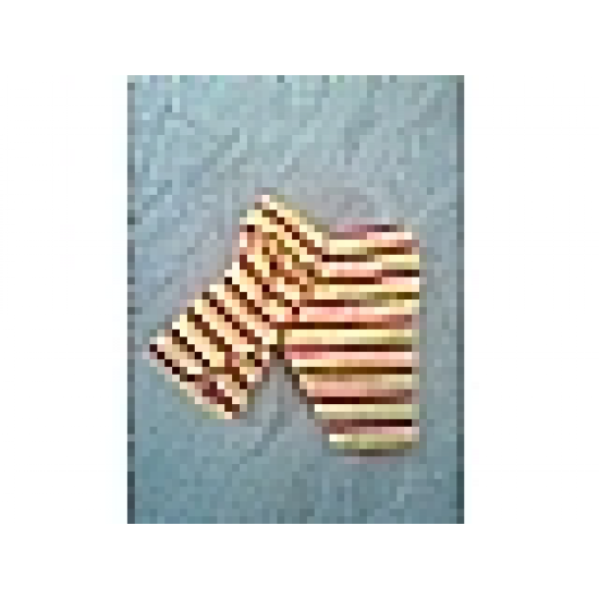 Duplo, Doll Cloth Pants with Red Stripes Pattern