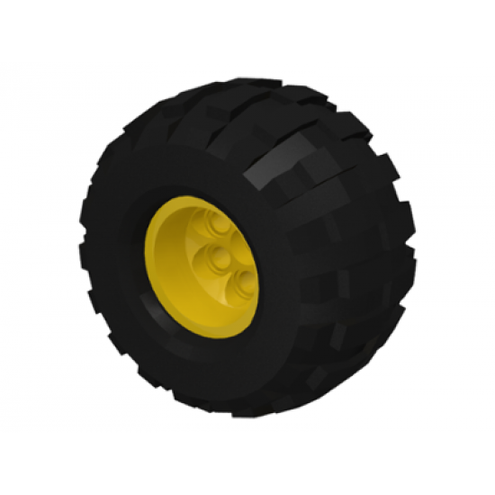 Wheel & Tire Assembly 68.8 x 40 Balloon Large, with Black Tire 68.8 x 40 Balloon Large (2996 / 2995)