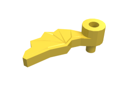 Minifigure, Headgear Accessory Plume Dragon Wing Left