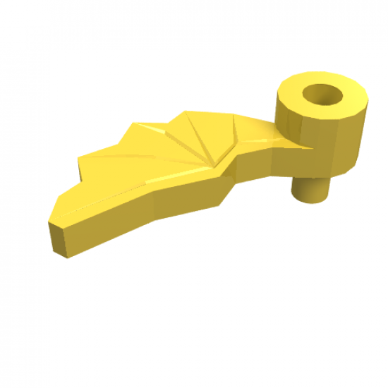 Minifigure, Headgear Accessory Plume Dragon Wing Left