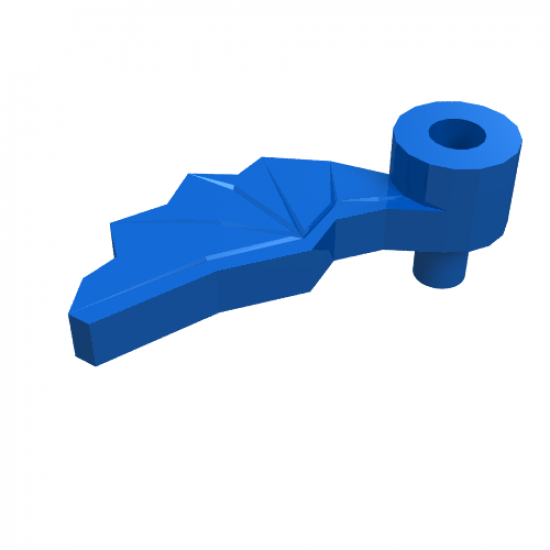 Minifigure, Headgear Accessory Plume Dragon Wing Left