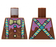 Torso Bow Tie and Suspenders Pattern