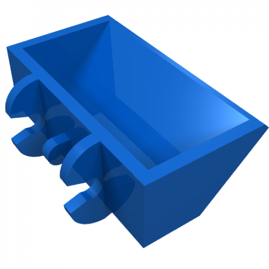 Vehicle Digger Bucket Smooth 2 x 4 x 1