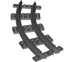 Train, Track Plastic, Narrow, Curve