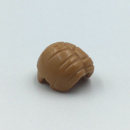 Minifigure, Hair Bowl Cut Parted in Center