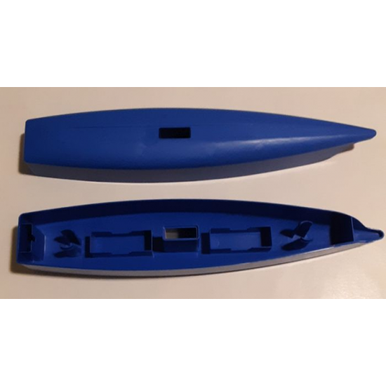 Boat Hull Unitary 36 x 7 x 5, Base (Catamaran Half)