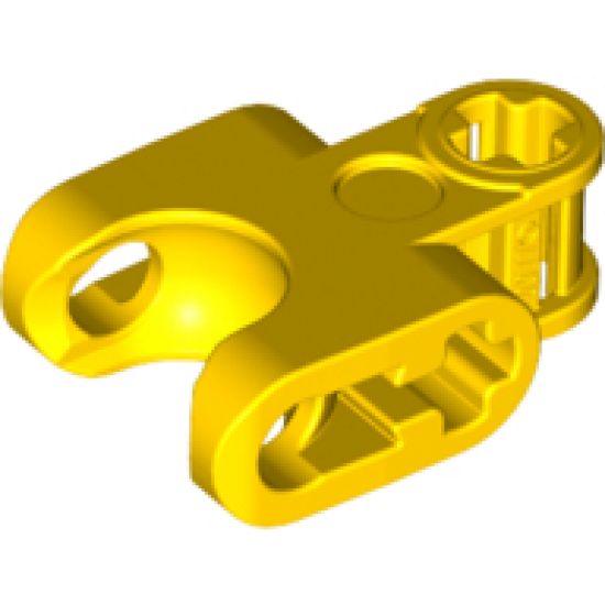 Technic, Connector Axle 2 x 3 with Ball Joint Socket, Open Lower Axle Holes