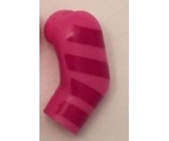 Arm, Left with 4 Magenta Stripes Pattern