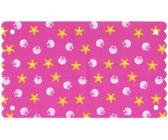 Belville Tent Cloth with Starfish and Clams Pattern