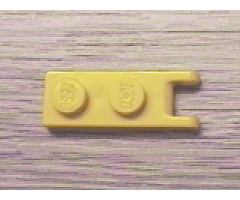 Hinge Plate 1 x 2 with Double Finger