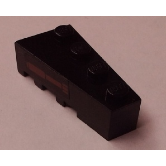 Wedge 4 x 2 Right with Hydraulic Cylinder Pattern (Sticker) - Set 7888