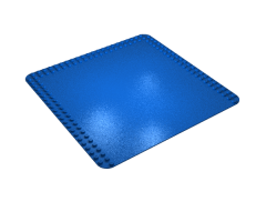 Baseplate 24 x 24 with Studs on Edges