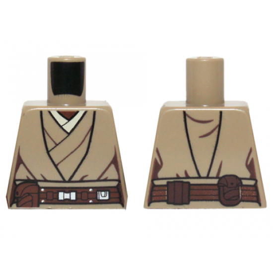 Torso SW Jedi Robe, Belt and Tan Undershirt Pattern (SW Stass Allie)