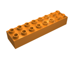 Duplo, Brick 2 x 8