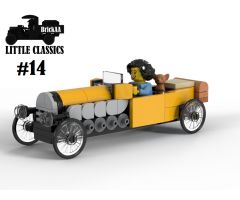 Little classics #14 - Yellow sports car