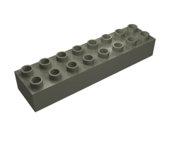 Duplo, Brick 2 x 8