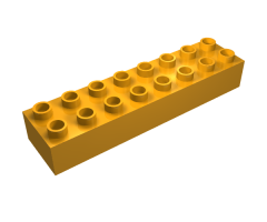 Duplo, Brick 2 x 8