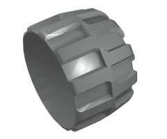 Wheel Hard Plastic Giant (71mm D. x 47mm)