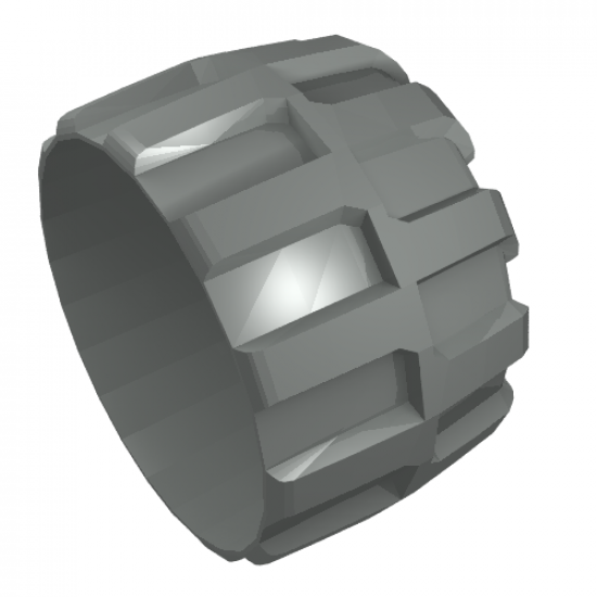 Wheel Hard Plastic Giant (71mm D. x 47mm)