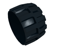 Wheel Hard Plastic Giant (71mm D. x 47mm)