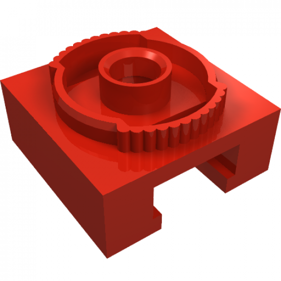 Turntable 4 x 4 Locking Grooved Base