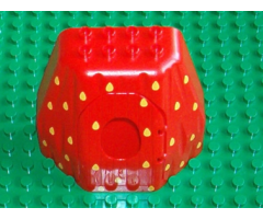 Duplo, Building Rock Cave with Door Opening and Dewdrops Pattern, with Door
