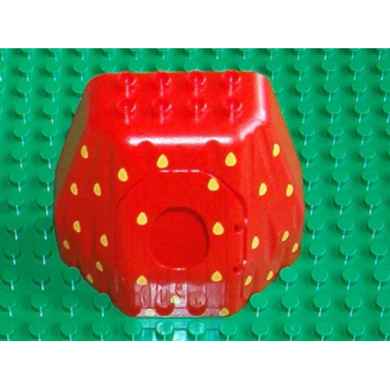 Duplo, Building Rock Cave with Door Opening and Dewdrops Pattern, with Door