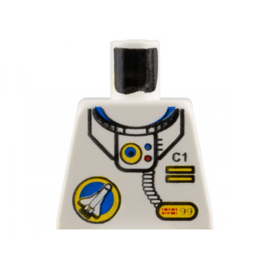 Torso Space Port Logo, Tube and 'C1' with Two Yellow Bars Pattern