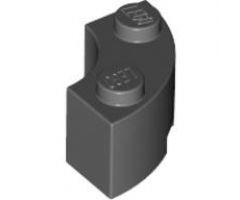 Brick, Round Corner 2 x 2 Macaroni with Stud Notch