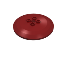 Dish 6 x 6 Inverted (Radar) - Hollow Studs