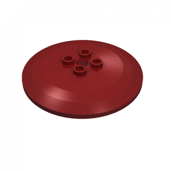 Dish 6 x 6 Inverted (Radar) - Hollow Studs