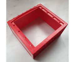 Duplo, Building Door / Window Frame 4 x 8 x 10 Double Doorway