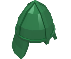 Minifigure, Headgear Helmet Castle with Neck Protector
