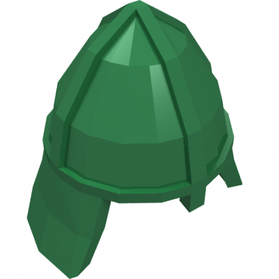 Minifigure, Headgear Helmet Castle with Neck Protector
