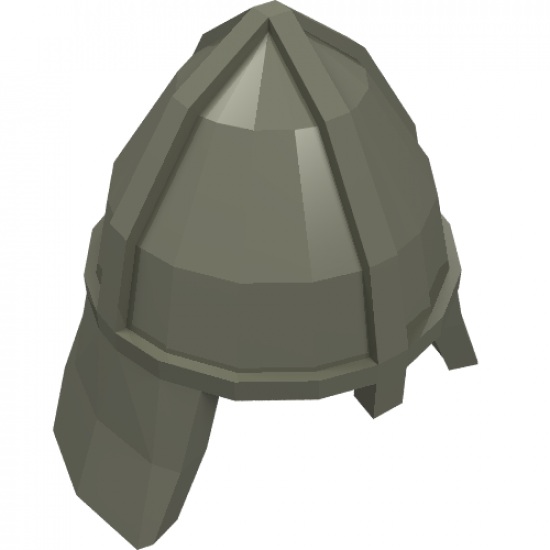 Minifigure, Headgear Helmet Castle with Neck Protector