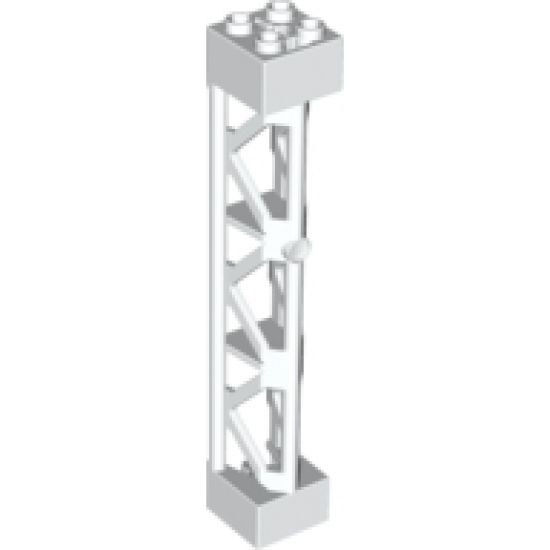 Support 2 x 2 x 10 Girder Triangular Vertical - Type 4 - 3 Posts, 3 Sections