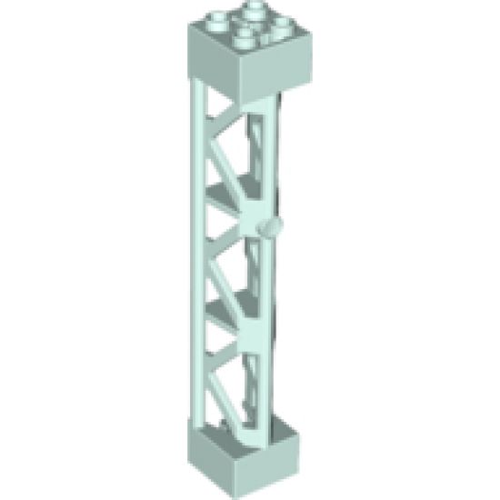 Support 2 x 2 x 10 Girder Triangular Vertical - Type 4 - 3 Posts, 3 Sections