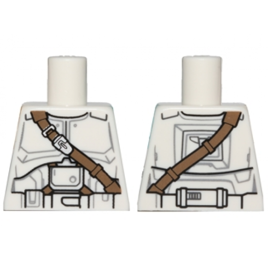 Torso SW Armor Clone Trooper with Dark Tan Diagonal Belt Pattern (Jek-14)
