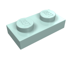 Plate 1 x 2