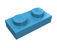 Plate 1 x 2