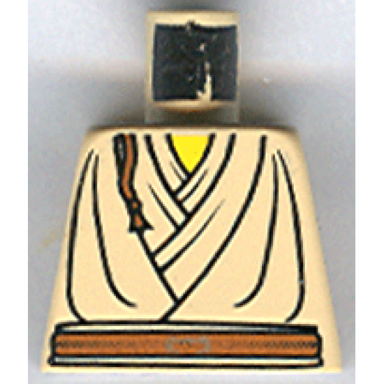 Torso SW Layered Shirt, Brown Belt and Padawan Braid Pattern (Obi-Wan)