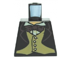 Torso Harry Potter Jacket Formal with 4 Button Vest and Brown Bow Tie Pattern